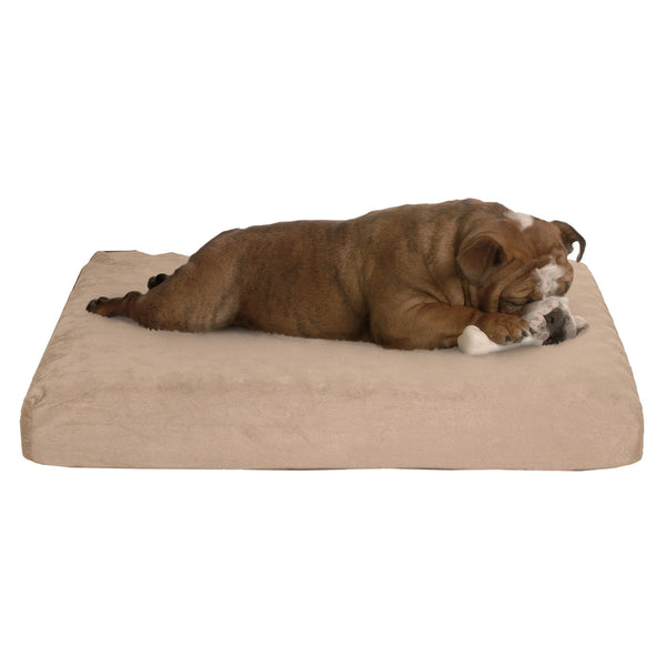 Lit orthopédique pour chien en mousse à mémoire de forme - confort articulaire