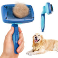 Brosse auto-nettoyante pour chien et chat - toilettage sans effort