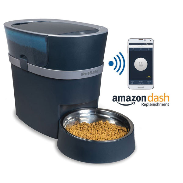 Distributeur automatique de croquettes intelligent 5L pour chat et chien